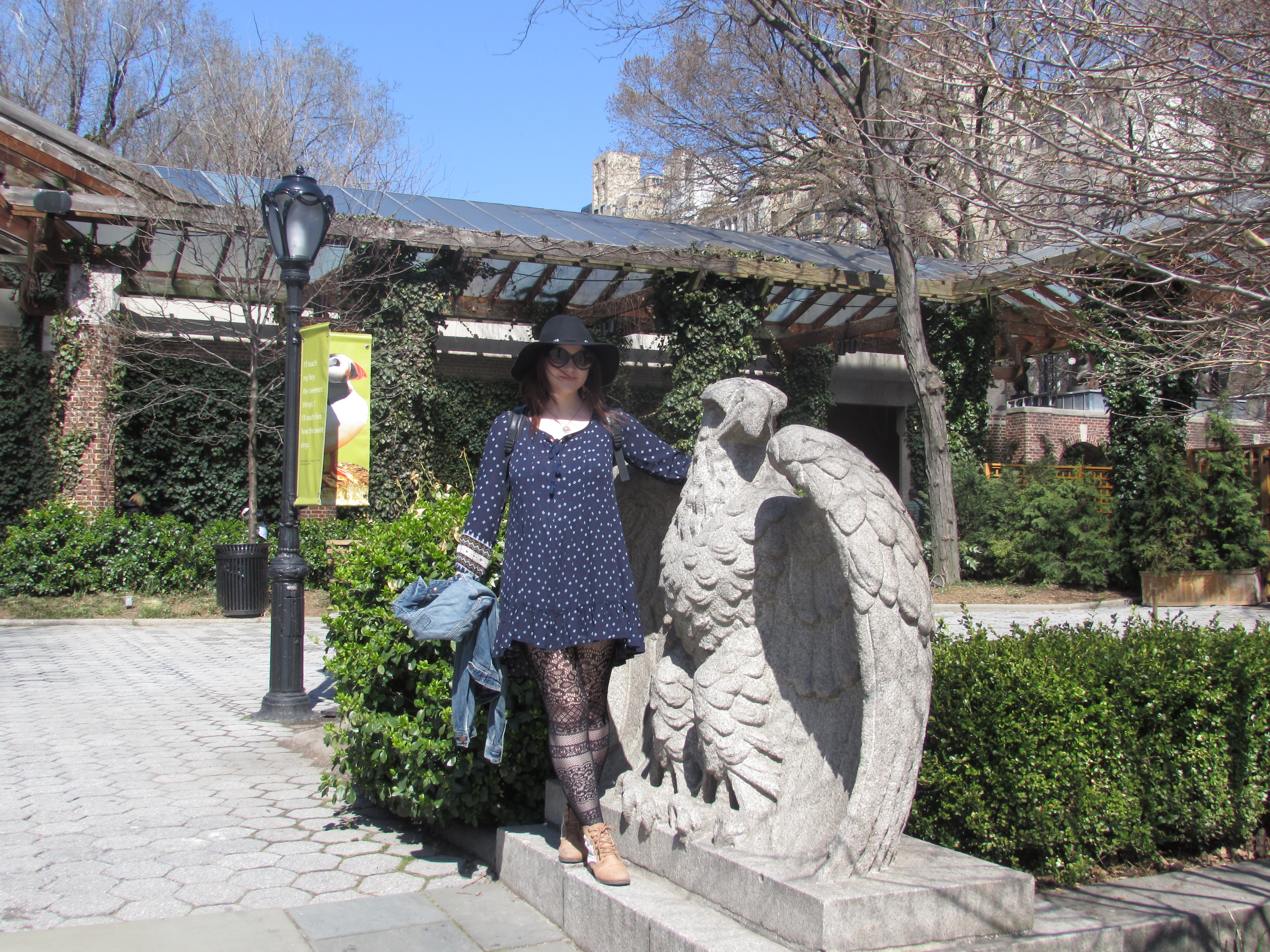Chelsea Clark at Central Park April 2015 #2