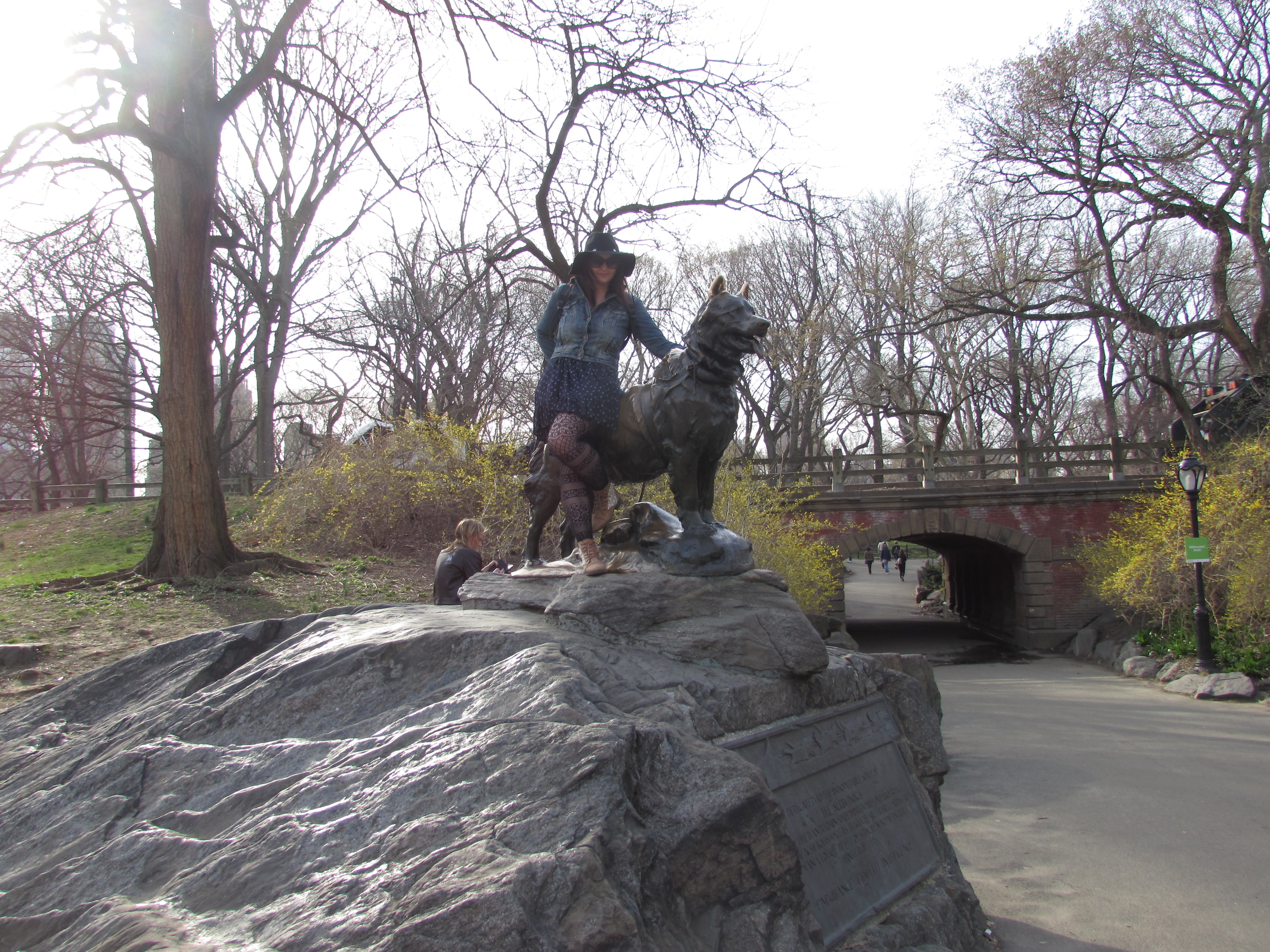 Chelsea Clark at Central Park April 2015 #23