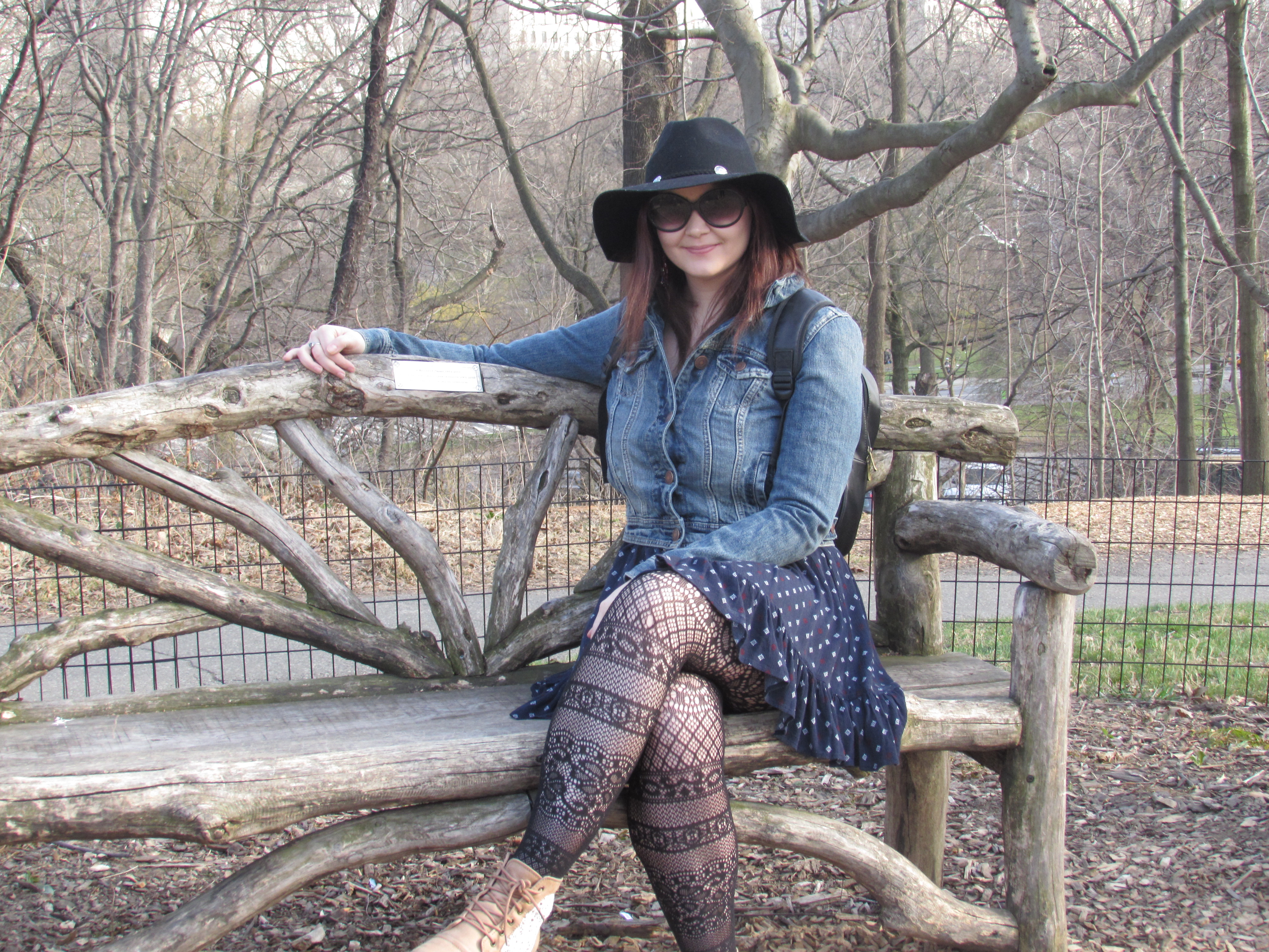 Chelsea Clark at Central Park April 2015 #36