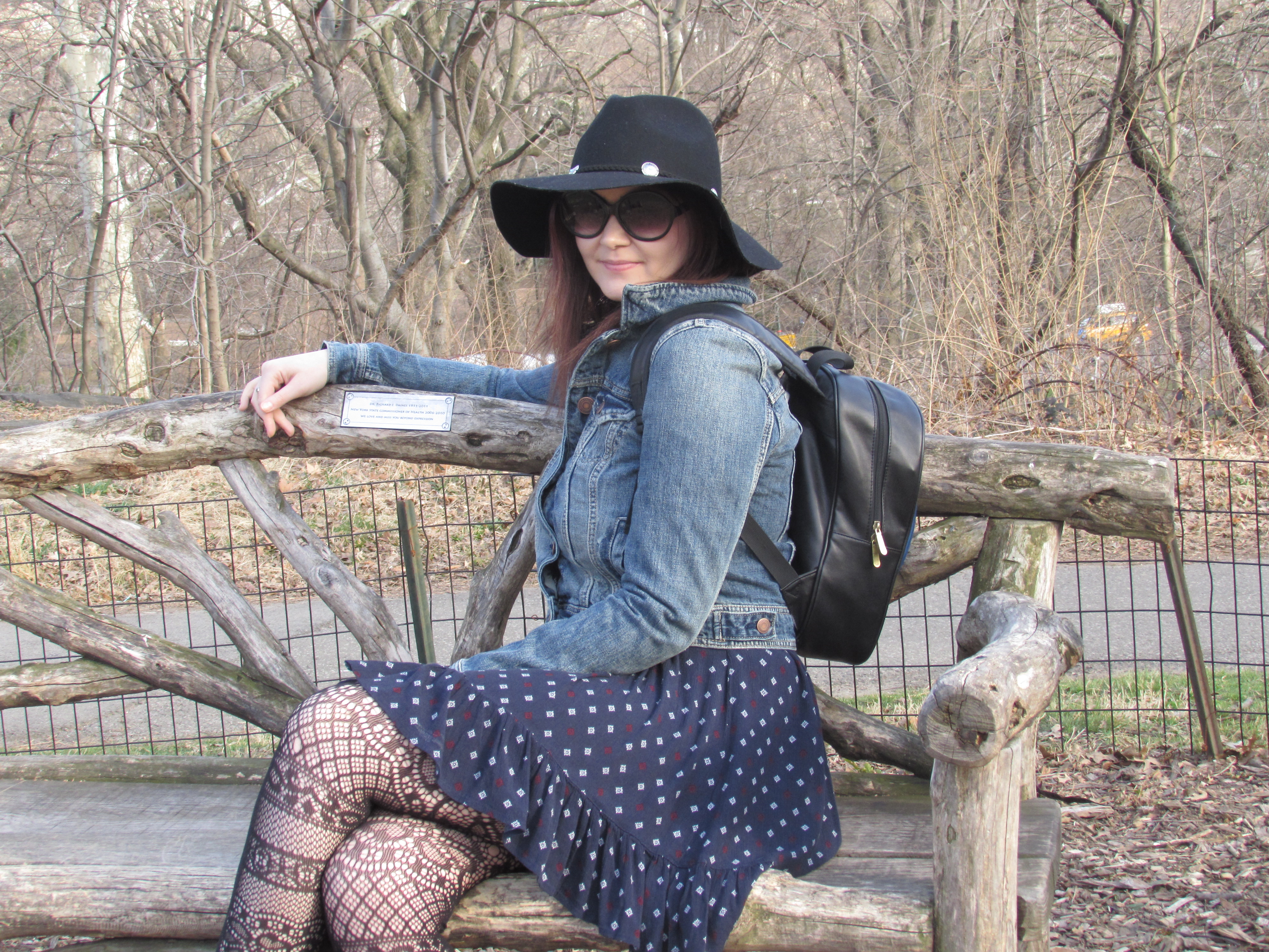 Chelsea Clark at Central Park April 2015 #37