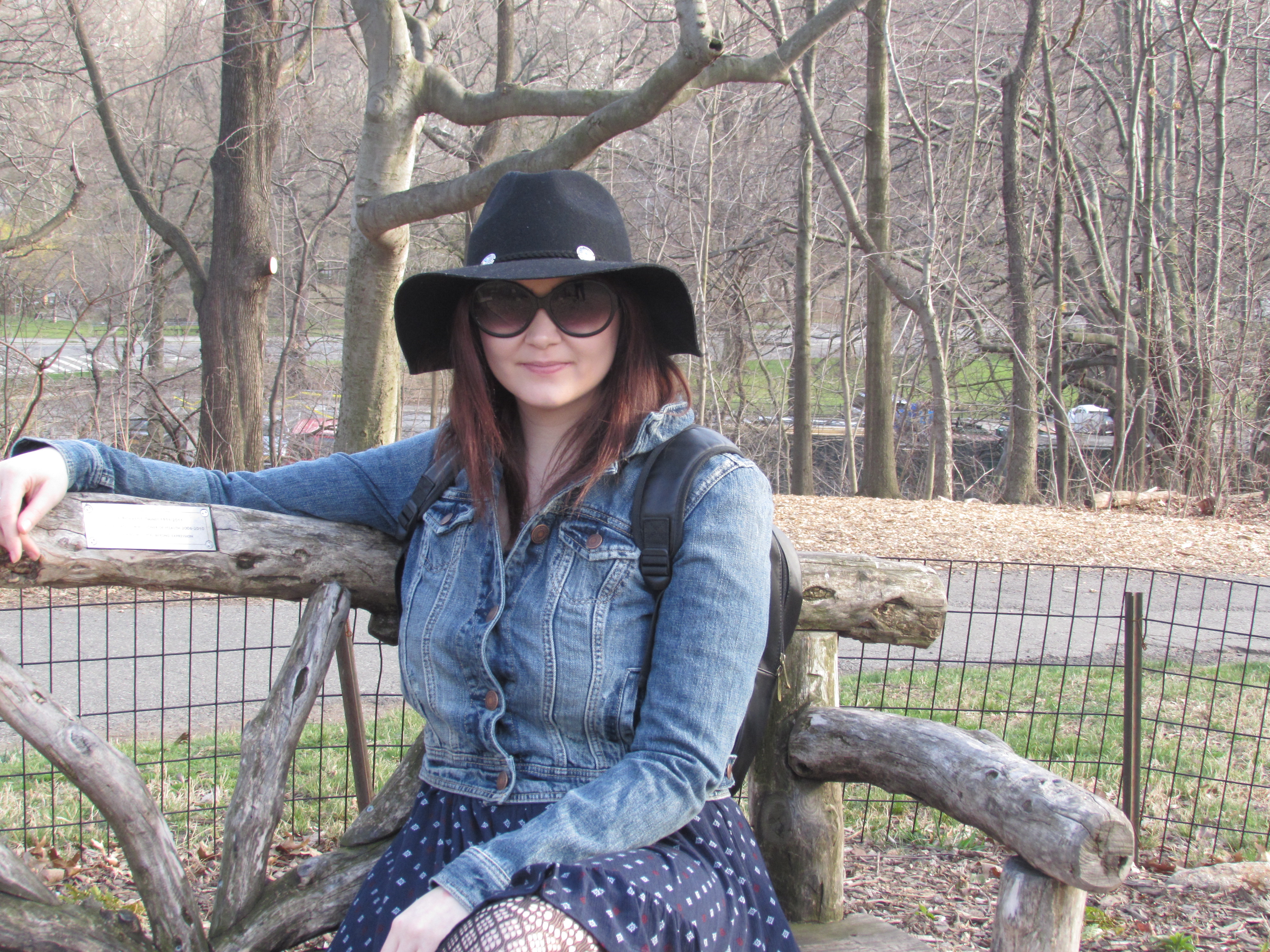Chelsea Clark at Central Park April 2015 #38