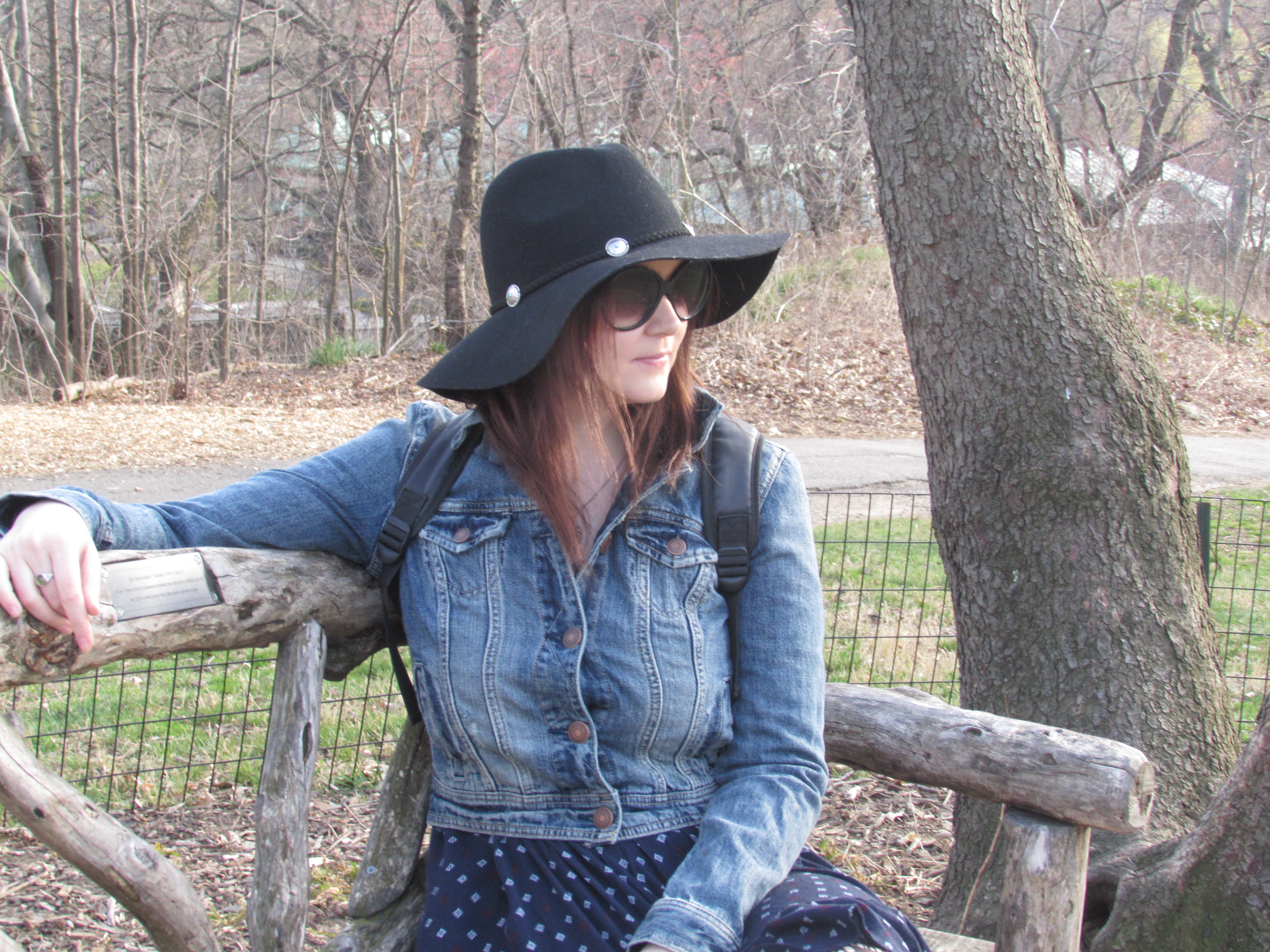 Chelsea Clark at Central Park April 2015 #39