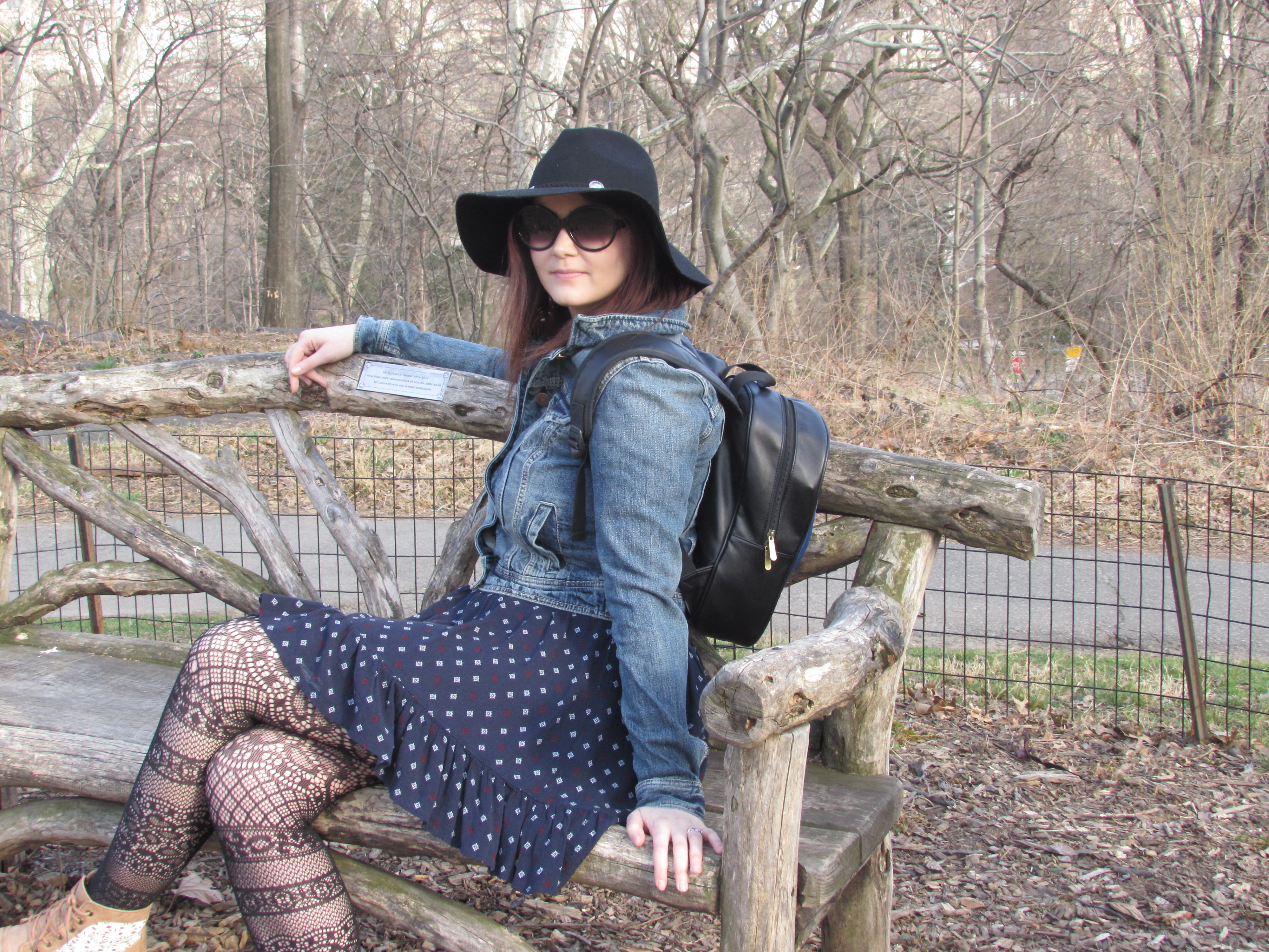 Chelsea Clark at Central Park April 2015 #40