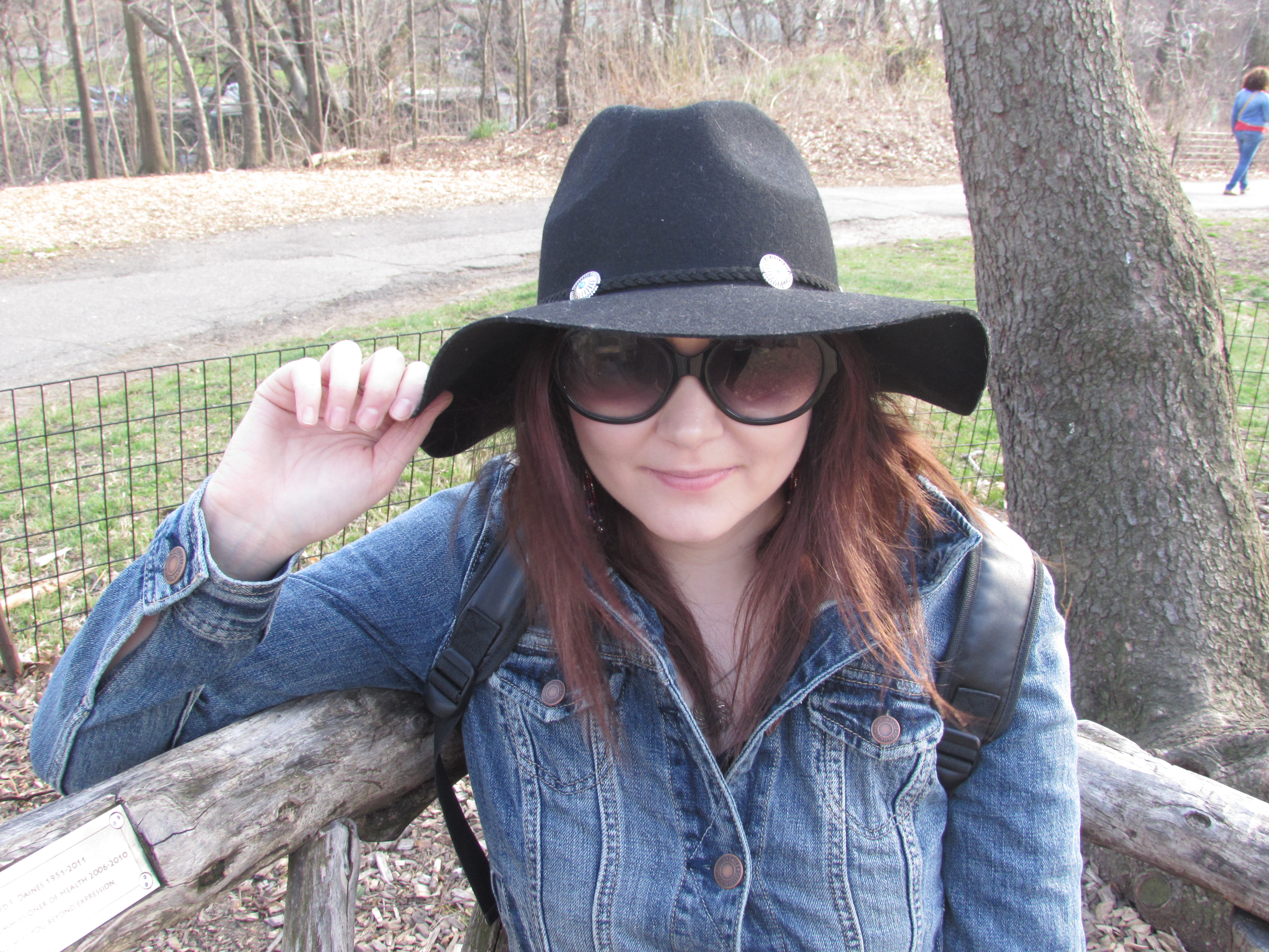 Chelsea Clark at Central Park April 2015 #41