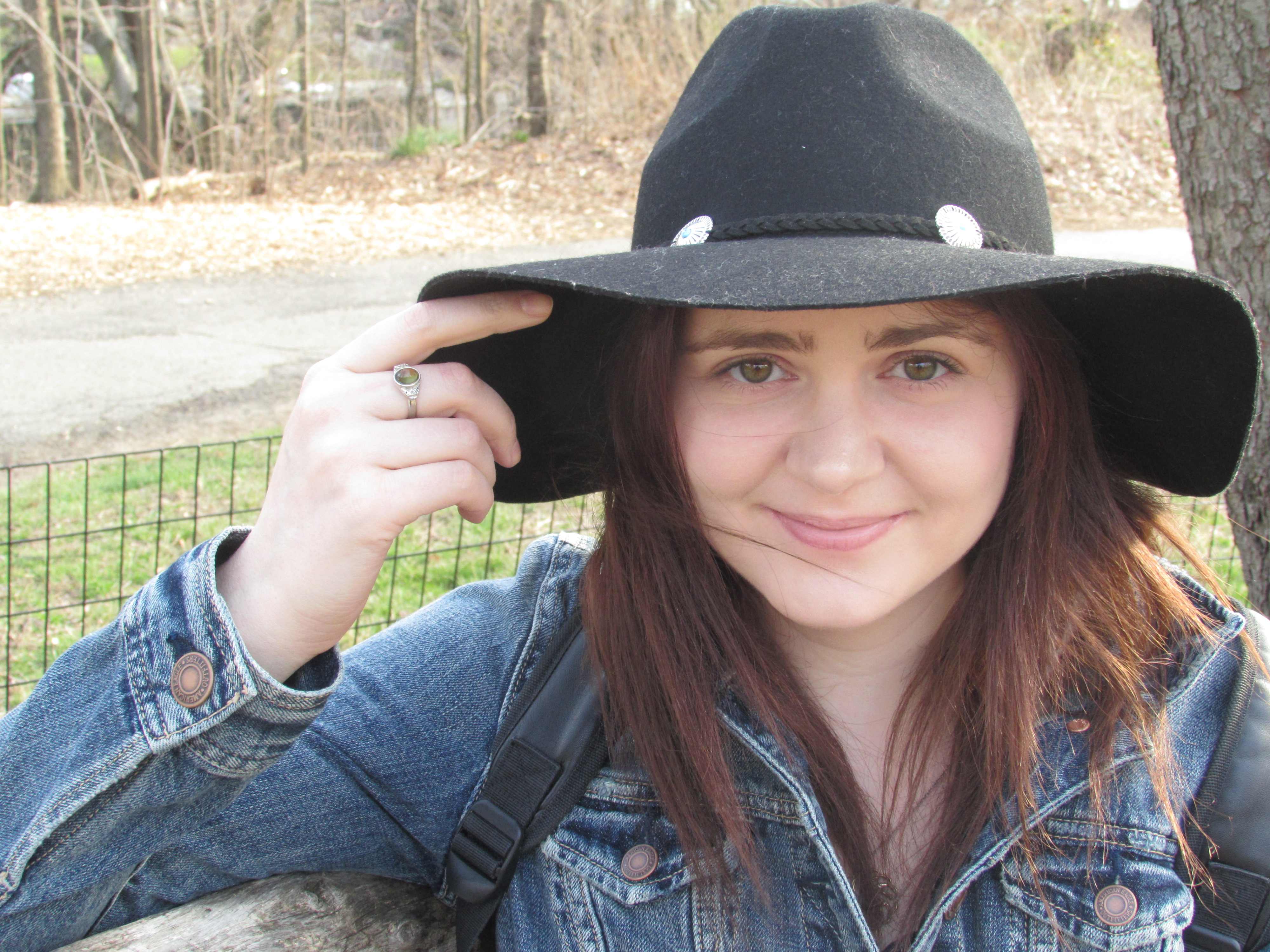 Chelsea Clark at Central Park April 2015 #43