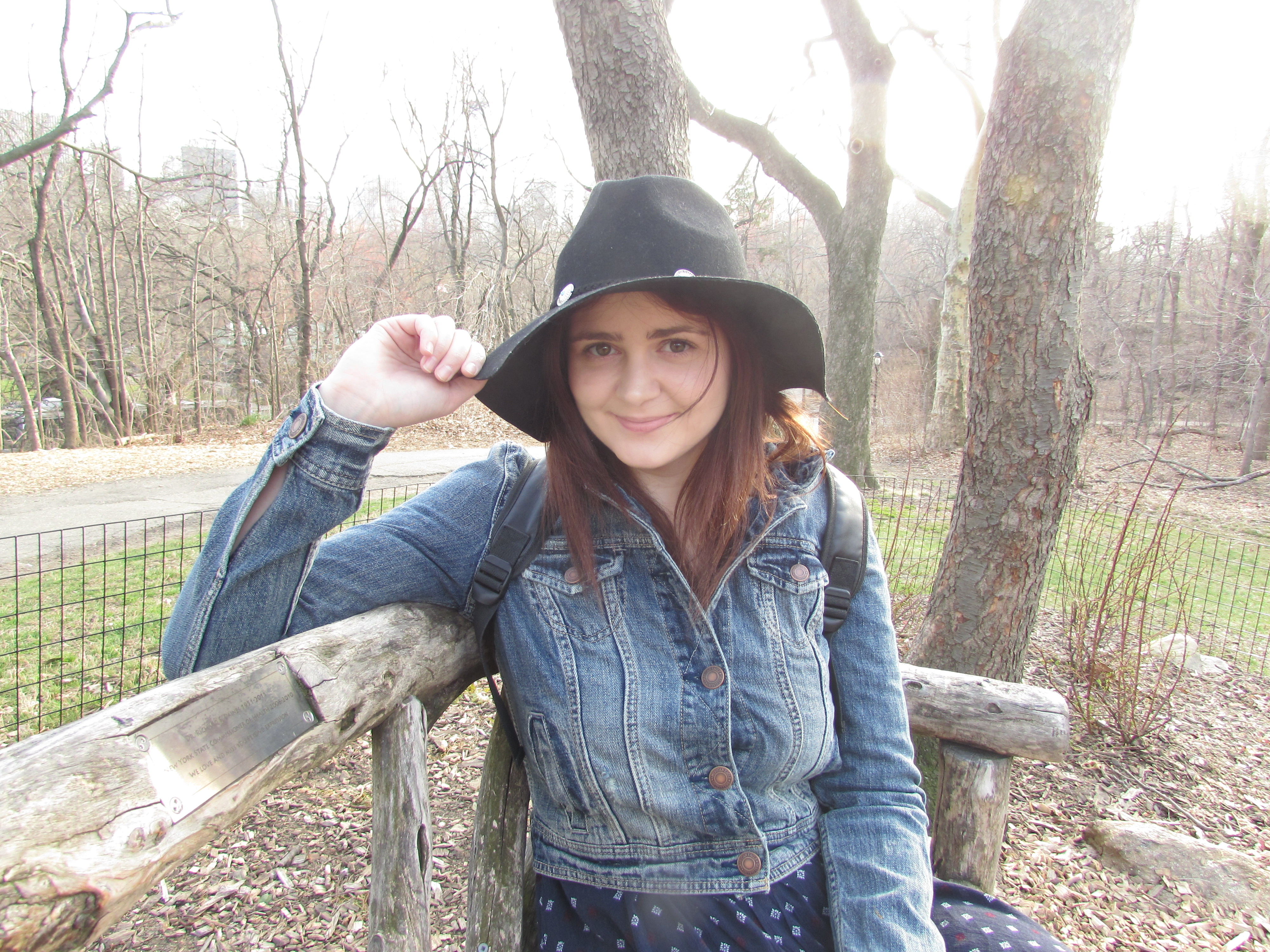 Chelsea Clark at Central Park April 2015 #44
