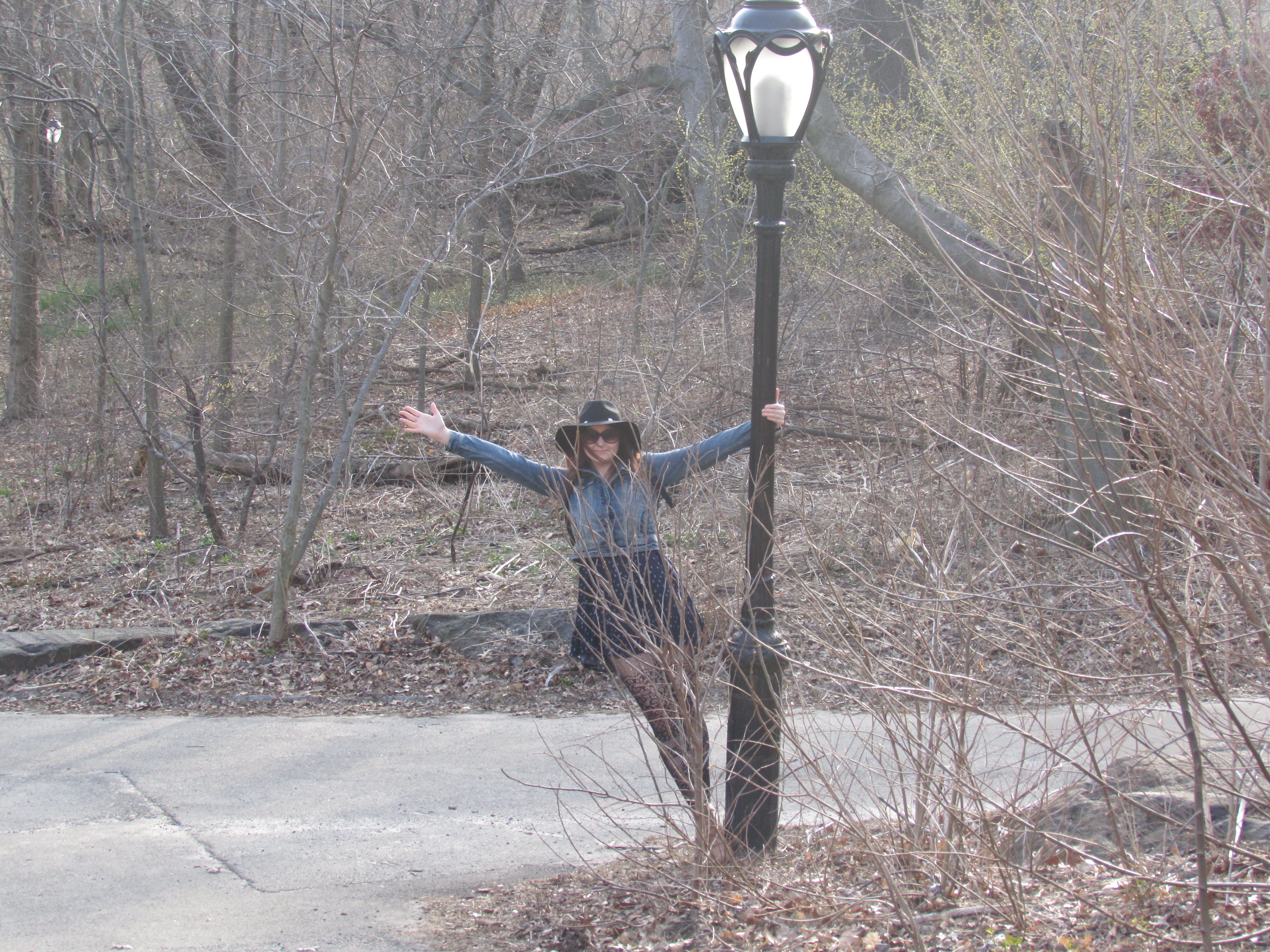 Chelsea Clark at Central Park April 2015 #46